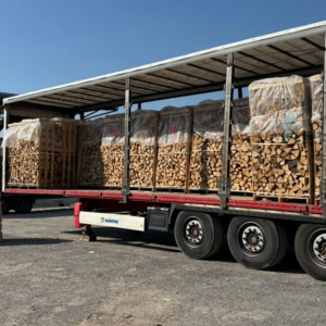 LKW-Ladung Eichenholz (48 RM) – 50-cm-Scheite – Der Dauerbrenner H1 G1